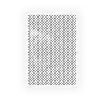 Black Gucci Pattern Waterslide Nail Decals – Clear Transparent A6 Sheet